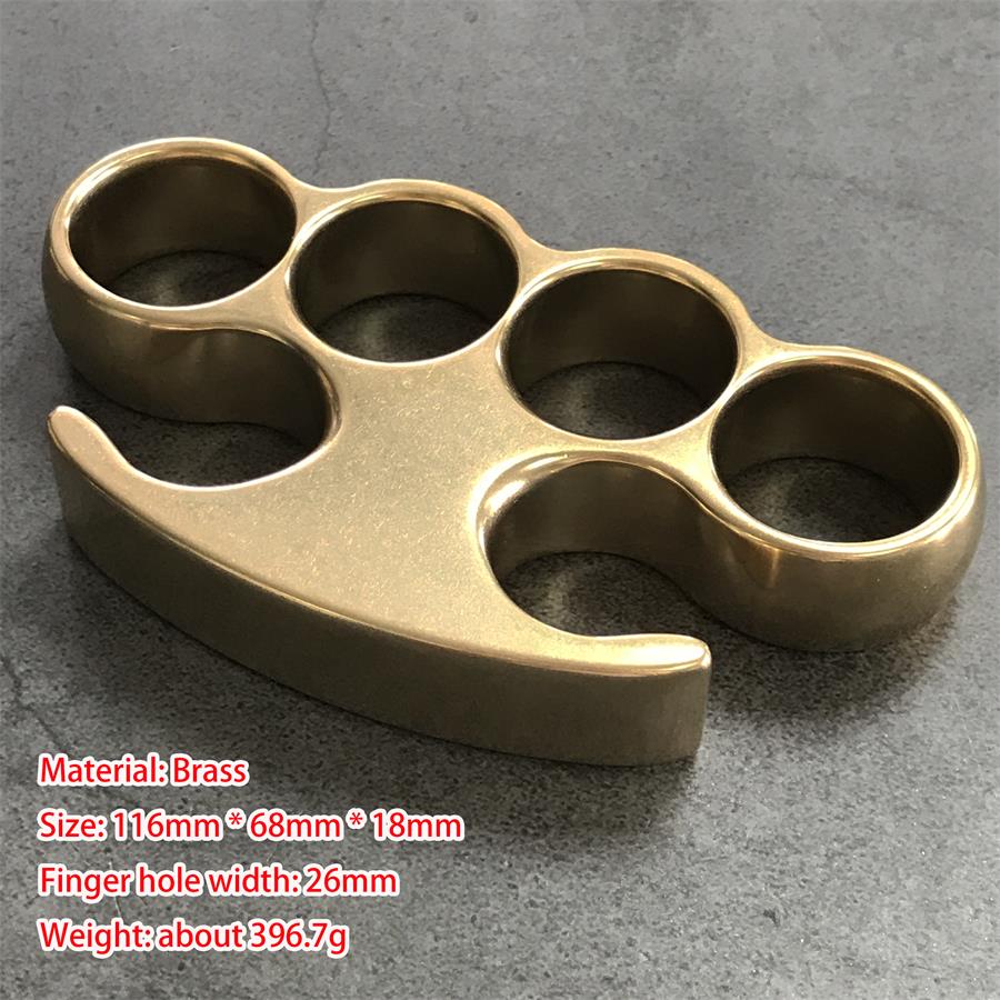 Old Style Classic Stonewashed Brass Knuckle Duster