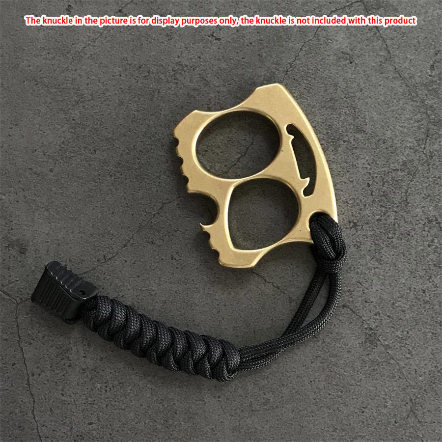 Woven Umbrella Rope Knuckle Lanyard