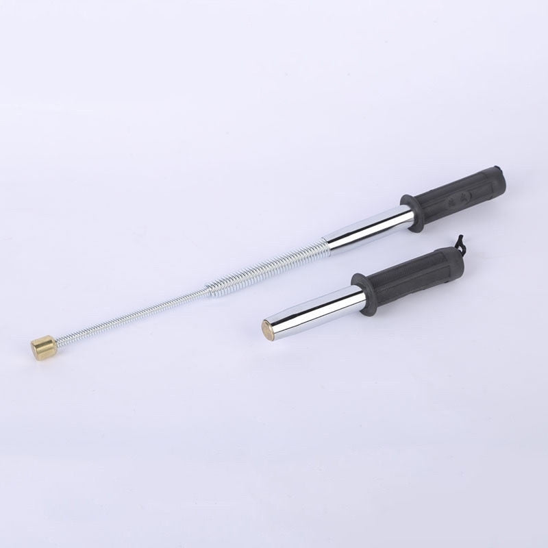 Martial arts spring whip, rubber handle soft whip, telescopic whip, retractable whip, anti-wolf weapon, spring stick, spring-loaded soft stick