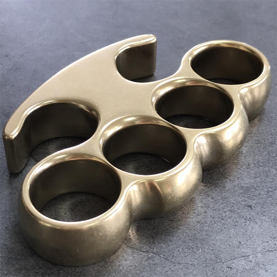 Old Style Classic Stonewashed Brass Knuckle Duster