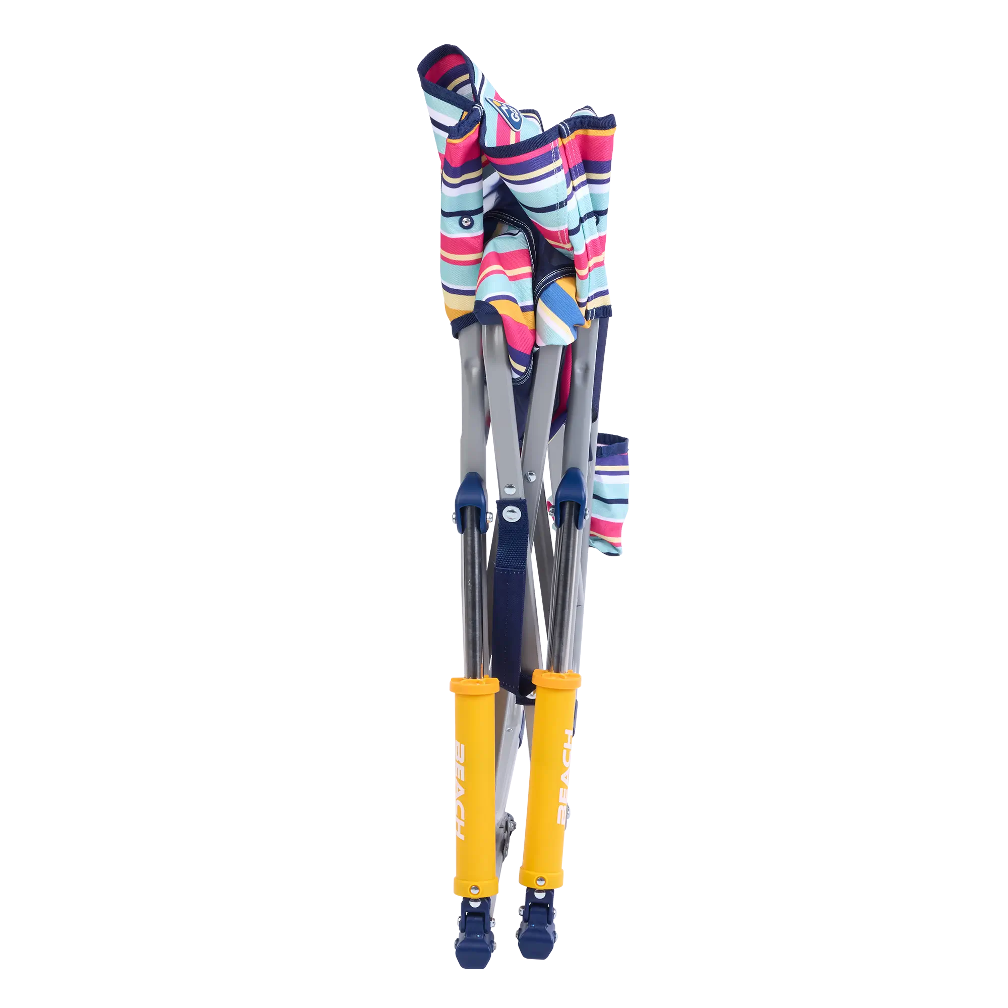 Beach Rocker, Multi Stripe, Folded Back