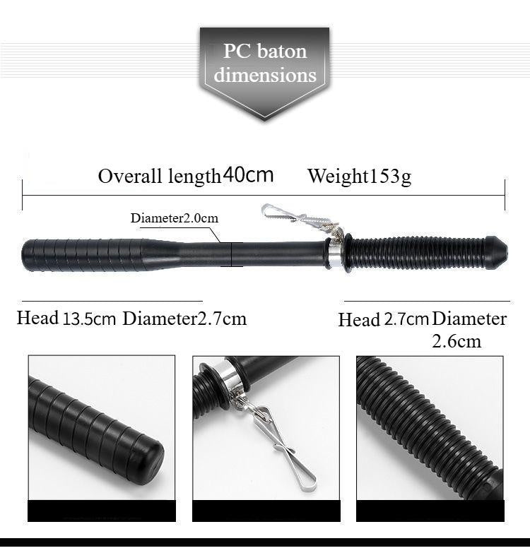 Outdoor Vehicle-mounted Household Safety Self-defense Baton, Protection Equipment