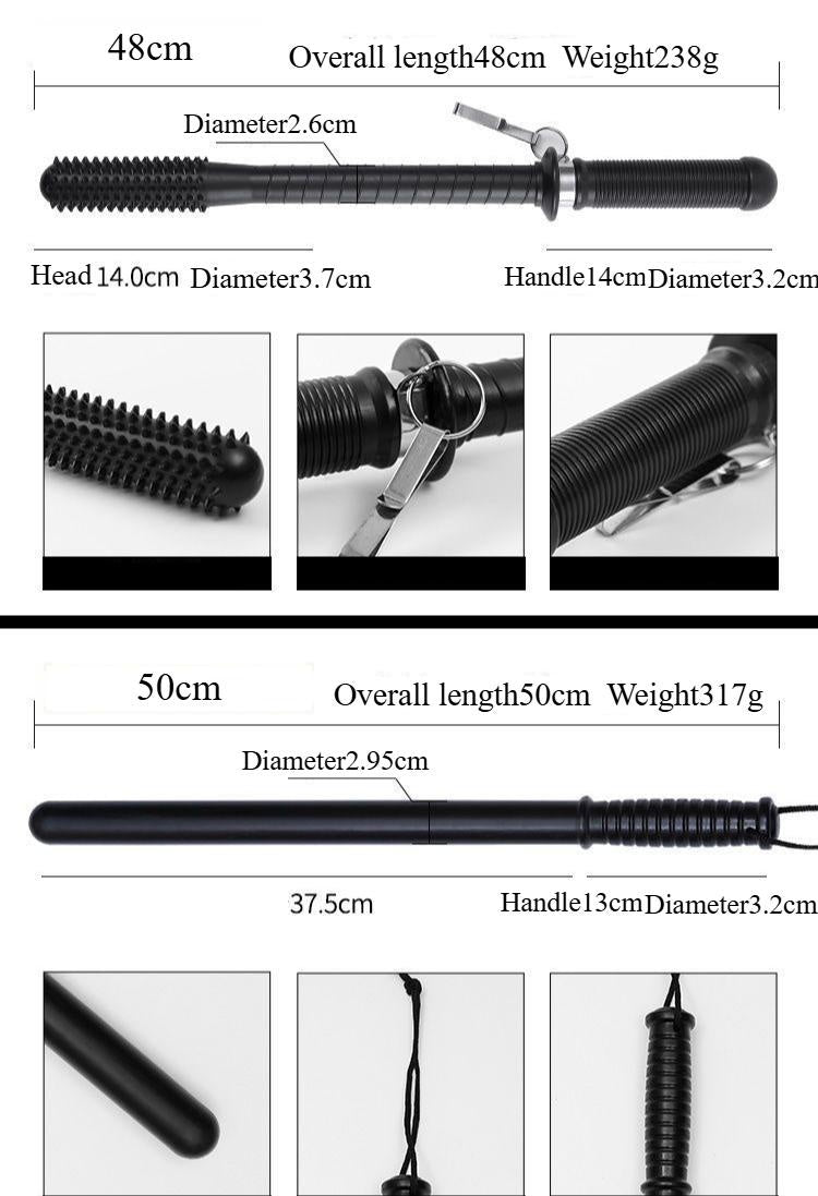 Outdoor Vehicle-mounted Household Safety Self-defense Baton, Protection Equipment