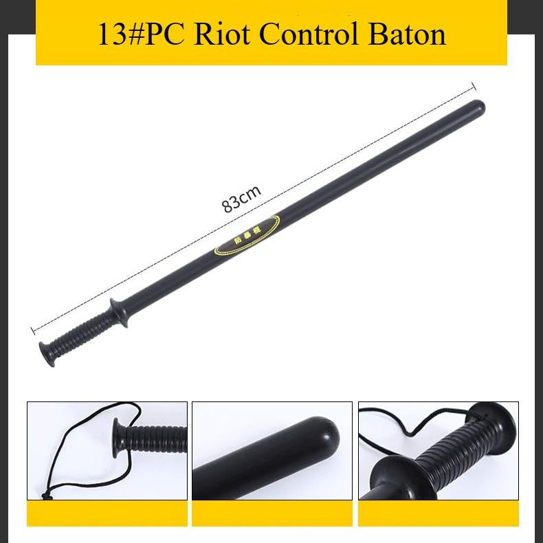 Personal Self-defense Batons, Different Lengths and Materials