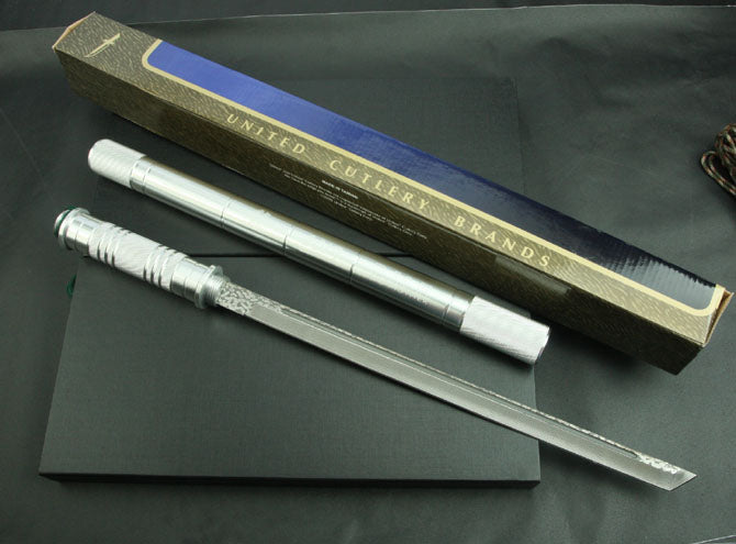 Imitated Damascus Baton Knife (Non-LED Version)