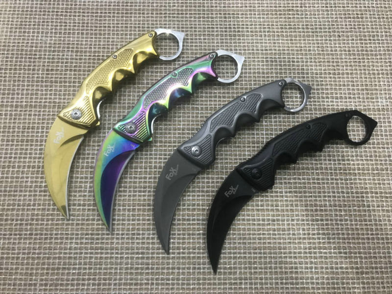 B63 quick-opening folding claw knife