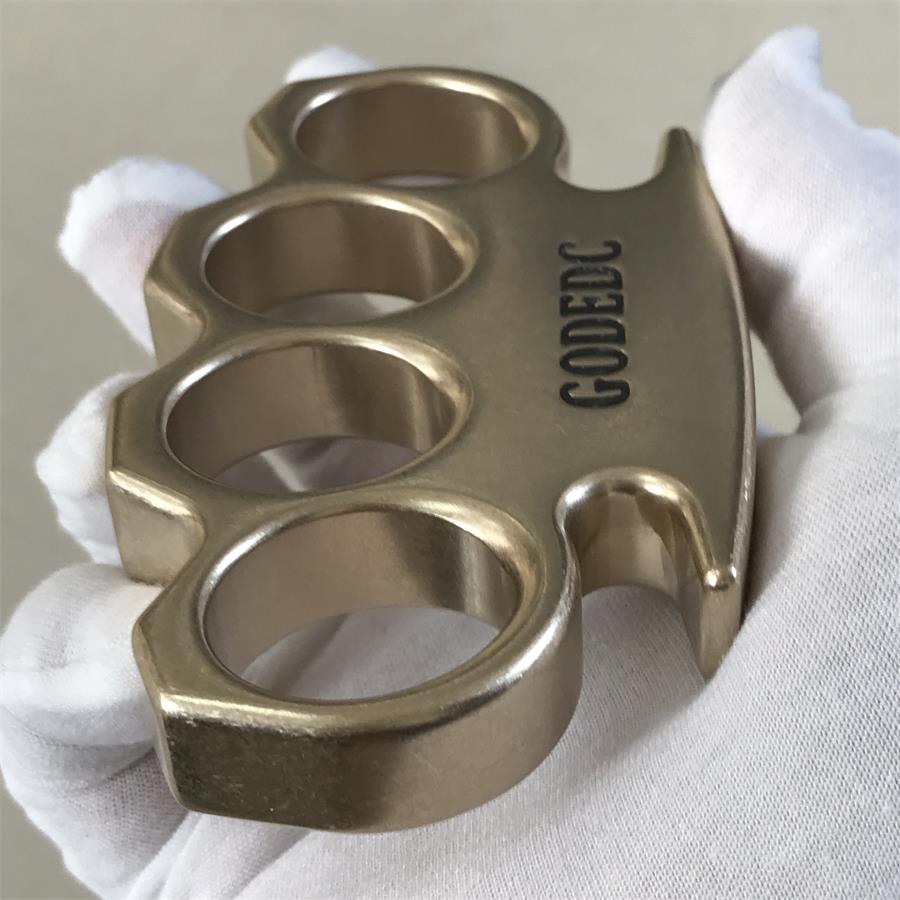 GODEDC KING OF GOD Stonewashed Classic Brass Knuckle Duster