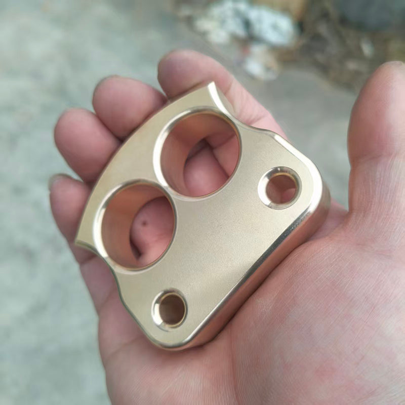 Afrankart DFK 2 Finger Brass Knuckles Knuckle Duster -Cakra EDC Gadgets