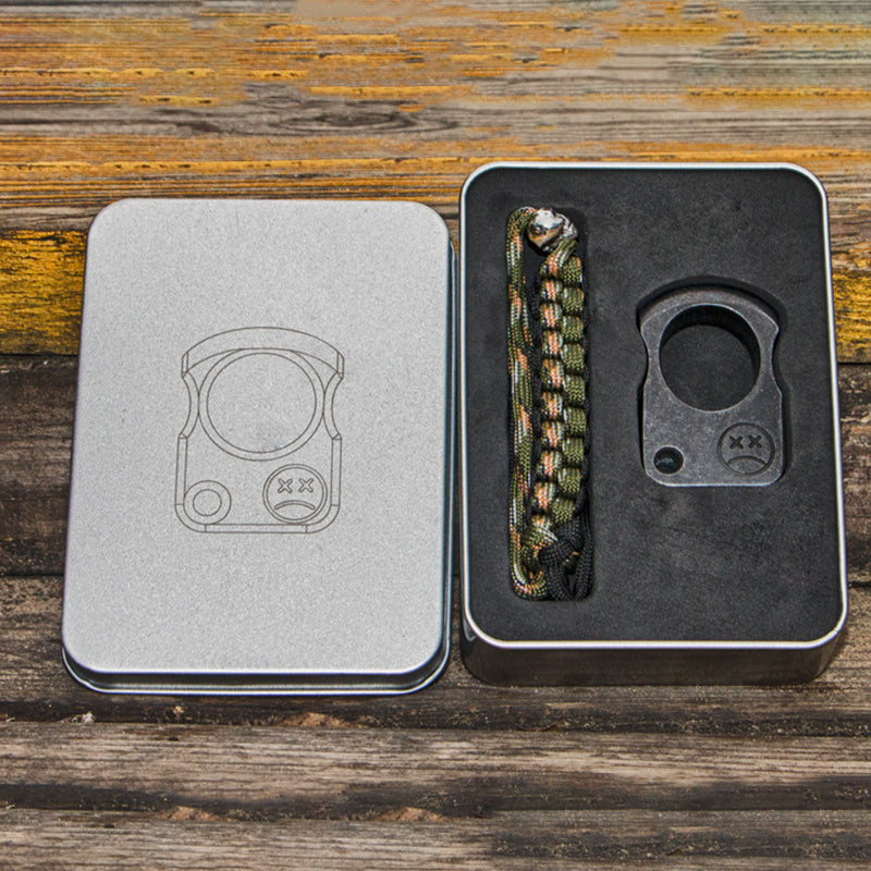 High Quality Steel Self Defense Metal Knuckle Duster Finger Tiger Female Anti Wolf Outdoor Camping Pocket EDC Tool