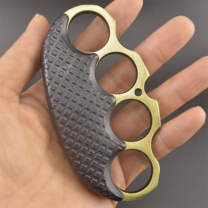 Blom - Solid Brass Knuckles Duster For Self Defense Window Breaker EDC Supplies