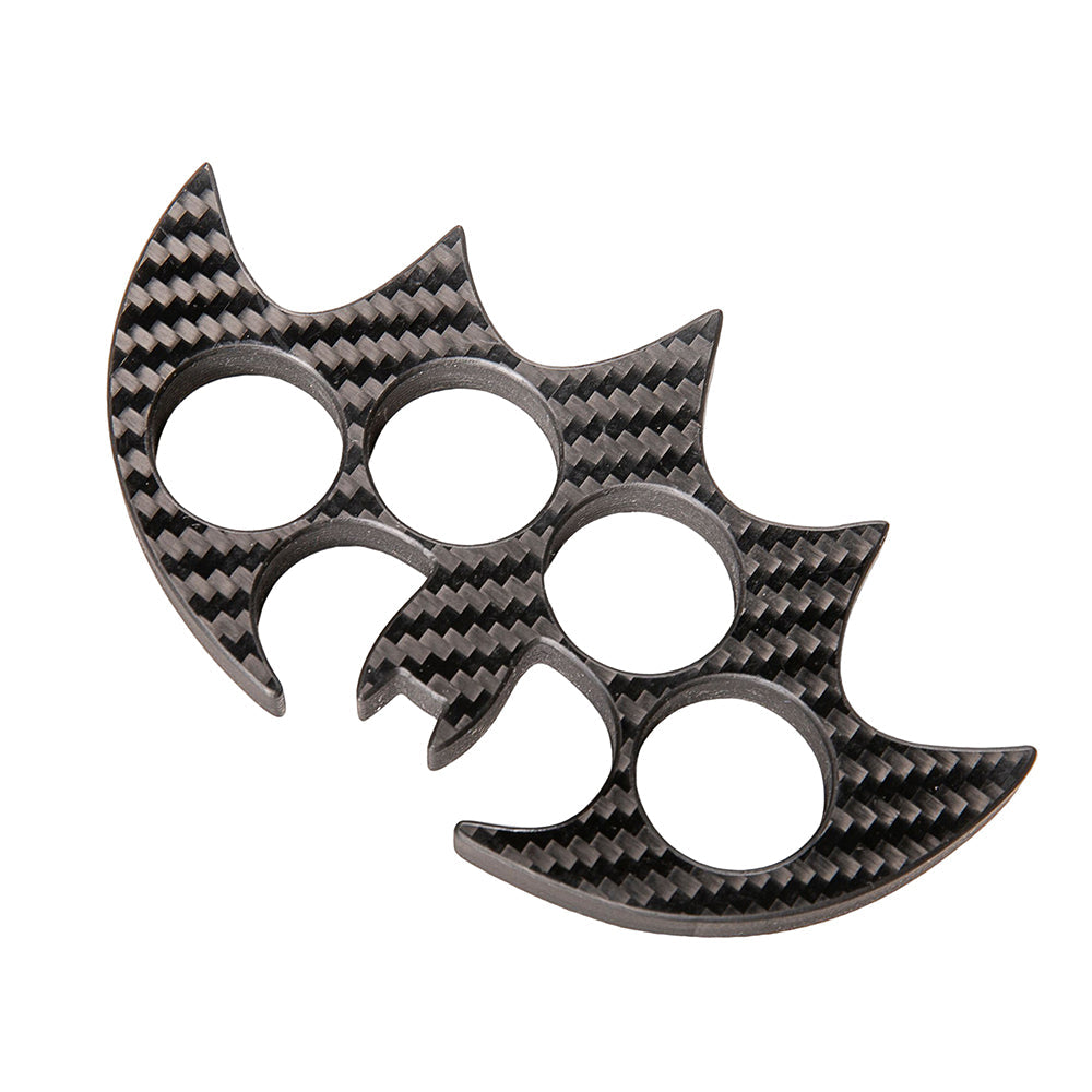 Bat Man Brass Knuckles Carbon Fiber
