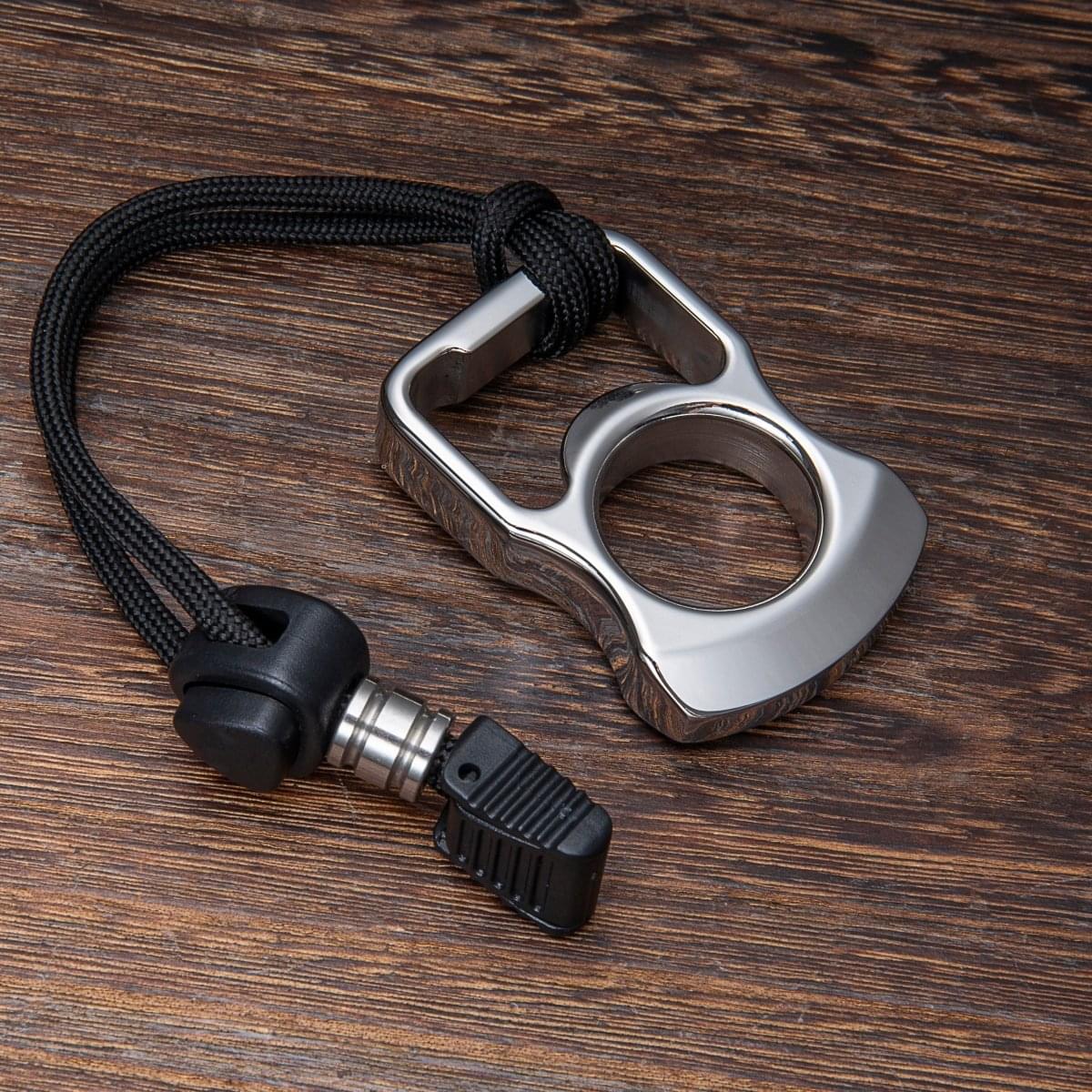 Full 304 Stainless Steel EDC Knuck Bottle Opener Multi Tool