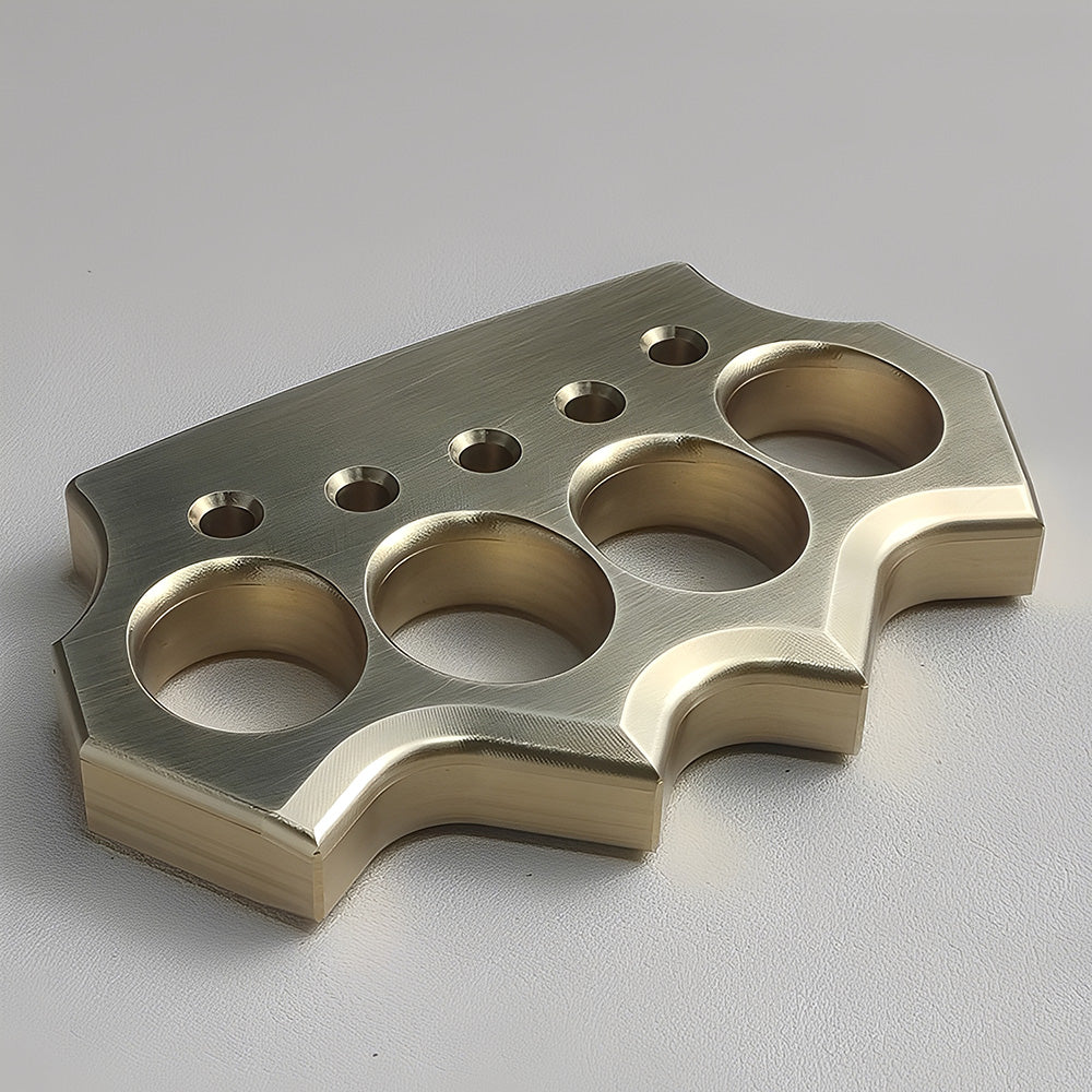 2026 New Brass Self Defense Knuckles Four Finger