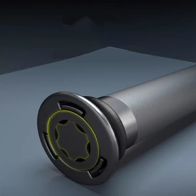 Telescopic baton, mechanical baton, heavy strike 21-inch and 26-inch lightweight, light-duty and heavy-duty telescopic three-section baton, vehicle-mounted self-defense baton weapon