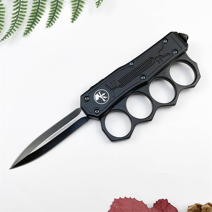 Microtech Outdoor Multi-Purpose Knuckle Duster Sheath, Wilderness Mountaineering Gear, Portable EDC Knife Sheath Handle