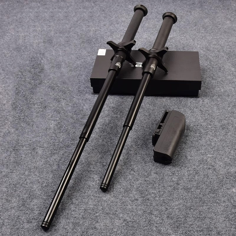 Mechanical baton, heavy-duty vehicle-mounted self-defense weapon supplies, legal tools, self-defense protection, telescopic baton
