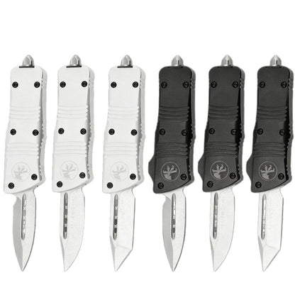 Aluminum Alloy Micro-Technology Mini Dragon Straight Out Knife ECD Straight Out Knife for Express Package Opening