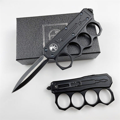 Microtech Outdoor Multi-Purpose Knuckle Duster Sheath, Wilderness Mountaineering Gear, Portable EDC Knife Sheath Handle