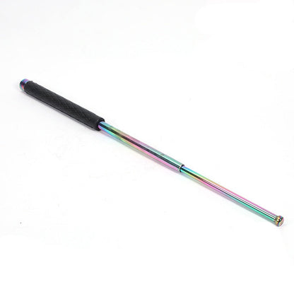Portable small telescopic baton, retractable baton, self-defense baton for men and women, outdoor self-defense supplies