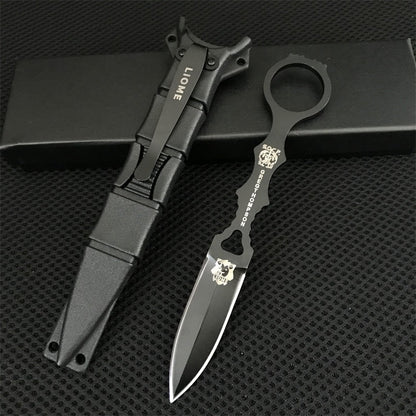 Liome 176 Fixed blade Knife Outdoor Camping Military Knives Hunting Safety-defend Portable Tactical Pocket Straight EDC Tool