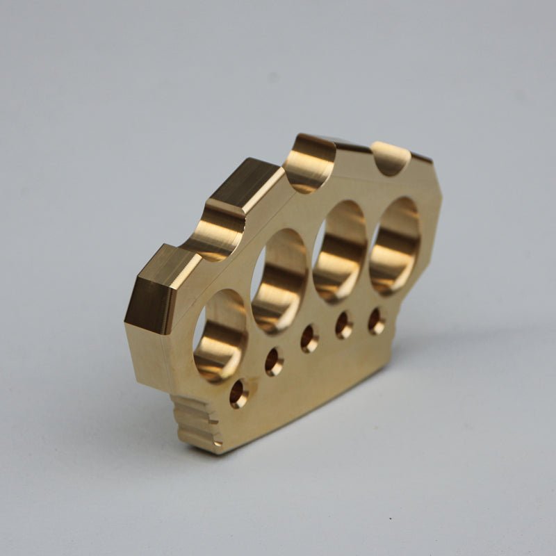 2023 New Brass Self Defense Knuckles Four Finger - Cakra EDC Gadgets