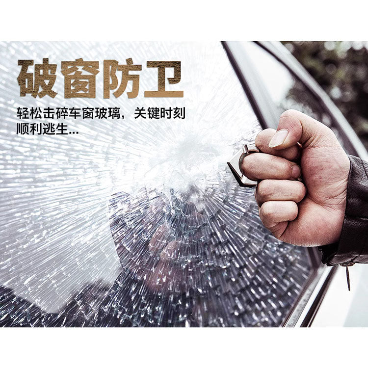 2025 New TC4 Titanium Skull Head Single Finger Knuckle Duster