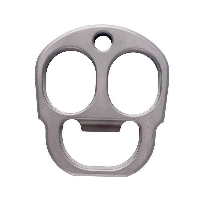 Titanium Bottle Opener Knuckle Duster Multi-function Defense Tool