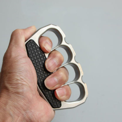 Magnetic Clip Steel Knuckle Duster Self-Defense EDC Tool