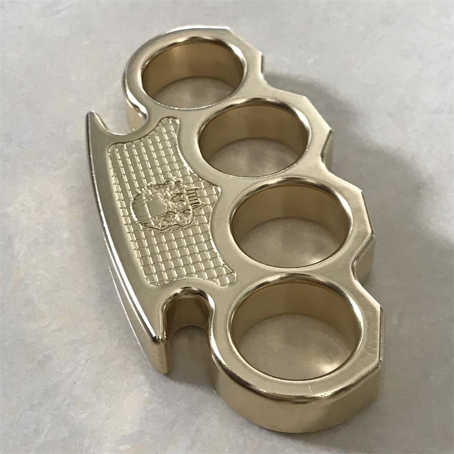 Mini Skull Classic Brass Knuckle Dusters