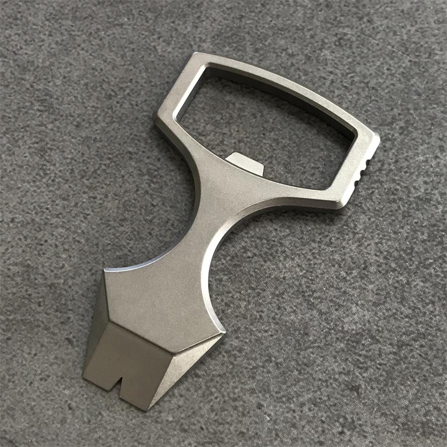 Portable Multi-Use Pry Bar Tool with Bottle Opener