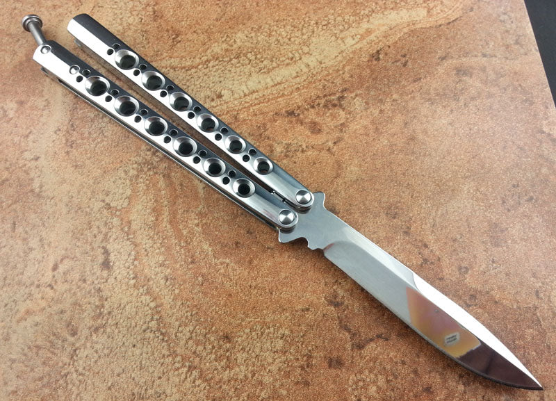 BM42 Butterfly Knife (Mirror Polished Version)