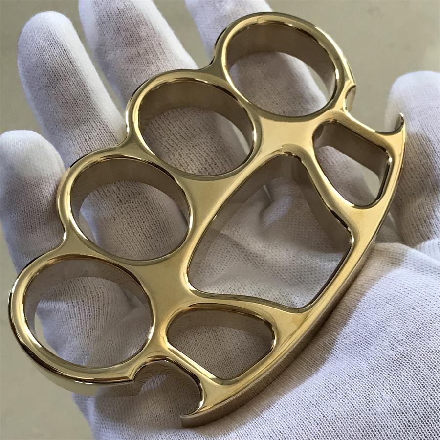 Mate X1 Savage -Mirror Brass Knuckle Duster Bottle Opener EDC Tool