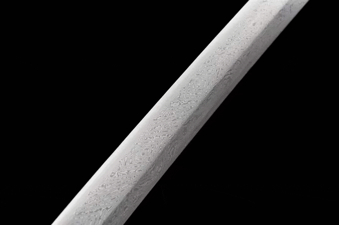 BoxKatana Damascus Samurai Katana [Auspicious Cloud Fighting Sword]