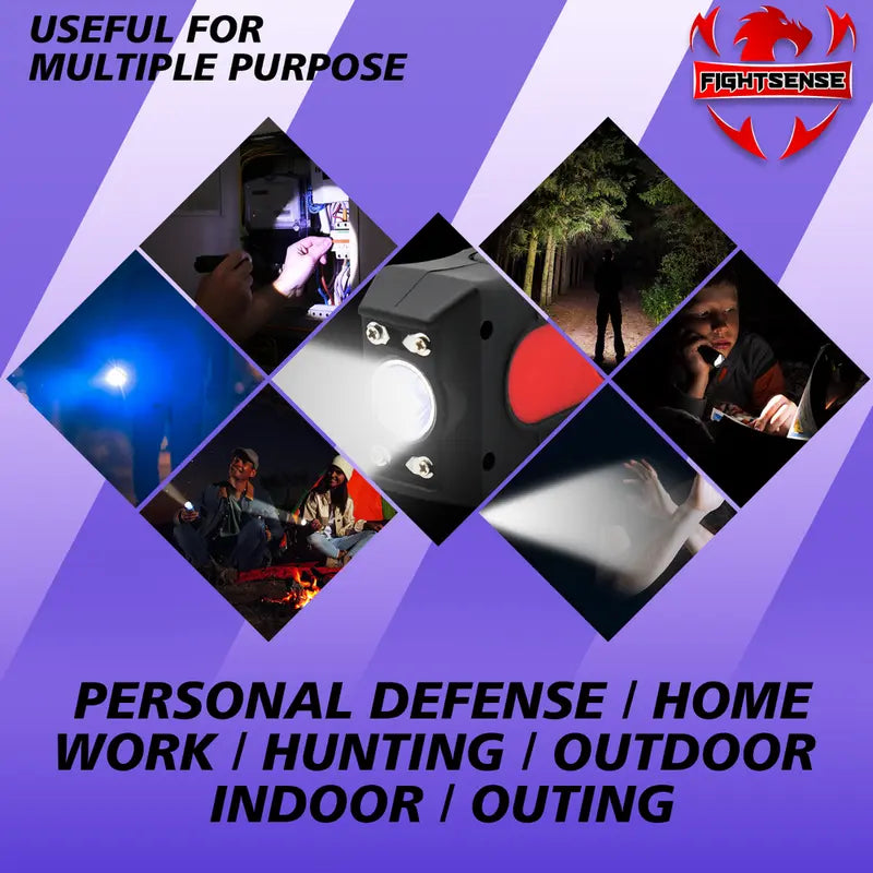 A toolset suitable for backpacking, outdoor exploration, survival scenarios, late-night walks, everyday carry, commuting, and survival preparedness. Lightweight and easy to carry.