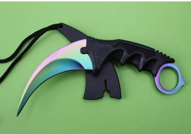 Steel tiger claw knife (three colors)