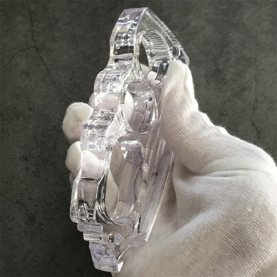 Transparent Knuckle Duster Window Breaking EDC Tool