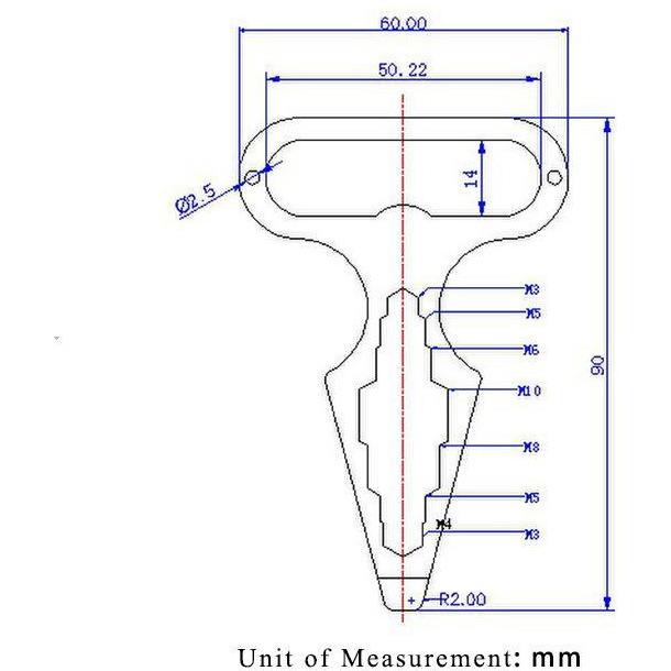 Full Stainless Self Defense Keychain Stinger Tool - Cakra EDC Gadgets