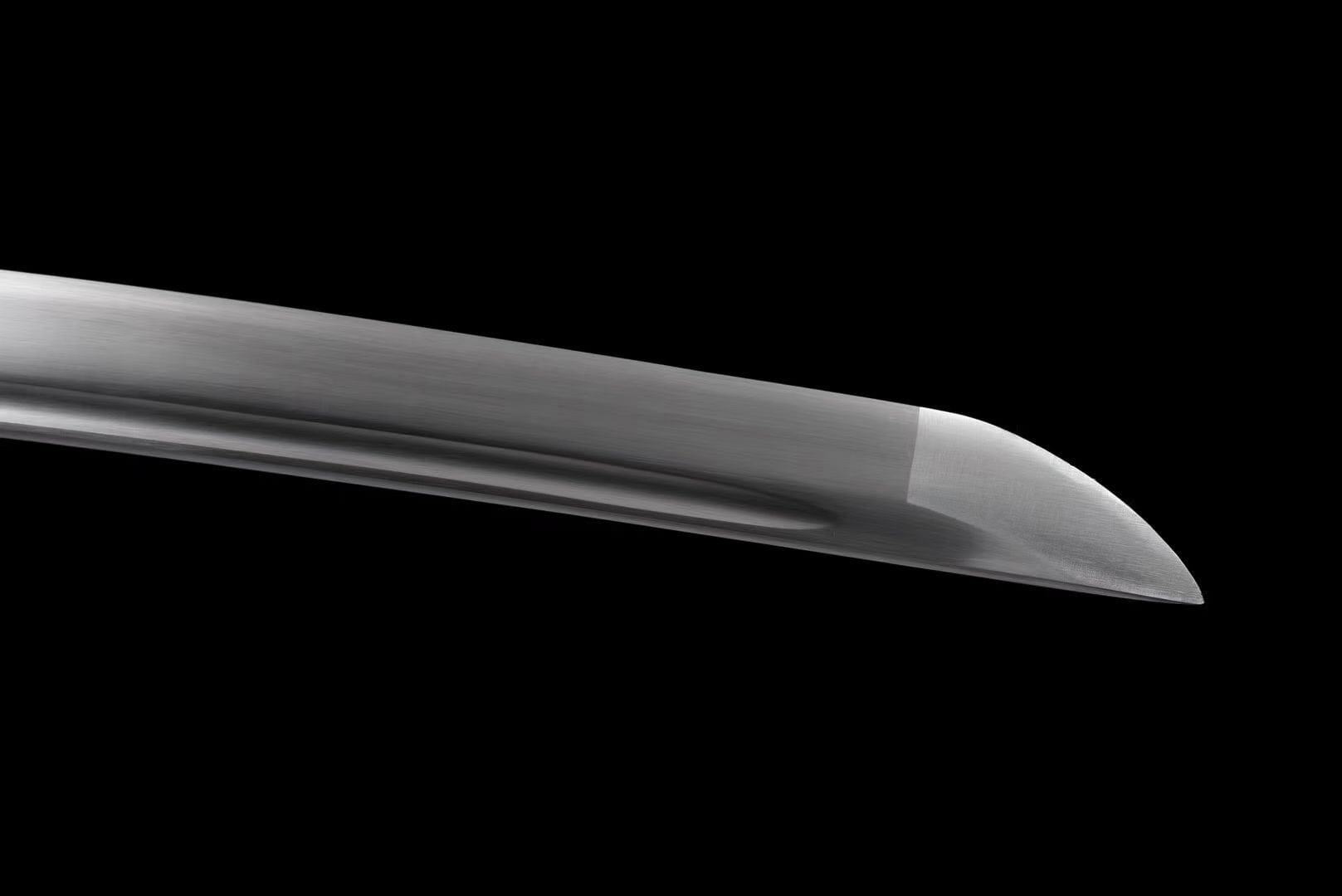 boxkatana Hand Forged Anime Bleach Ichigo Bankai Sword Tensa Zangetsu Hand Polished  Spring Steel