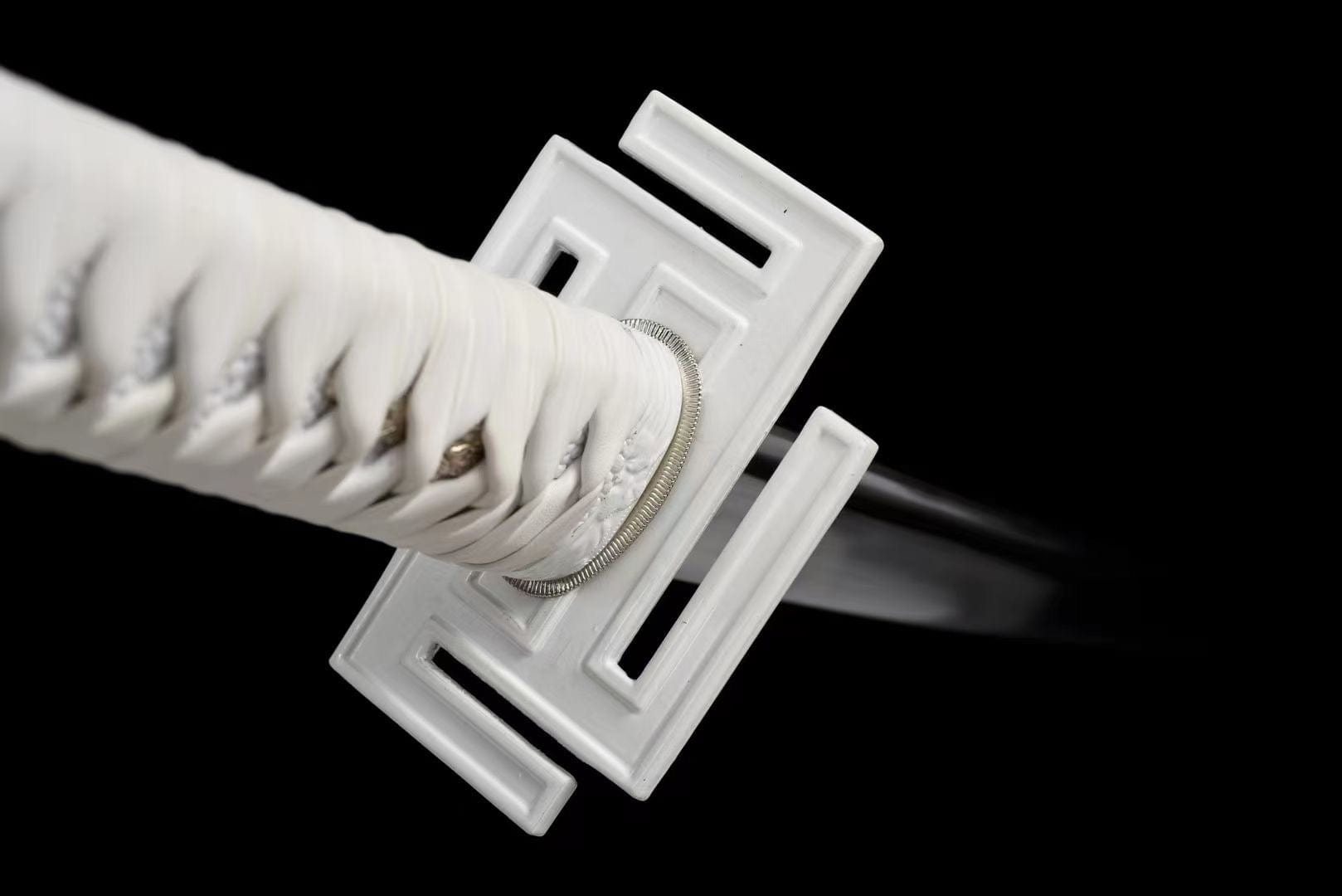 boxkatana Hand Forged Anime Bleach Ichigo Bankai Sword Tensa Zangetsu Hand Polished  Spring Steel