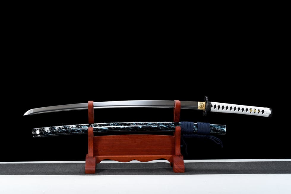 boxkatana Hand Forged Anime Katana Ghost of Tsushima 9260 Spring Steel Reproduction