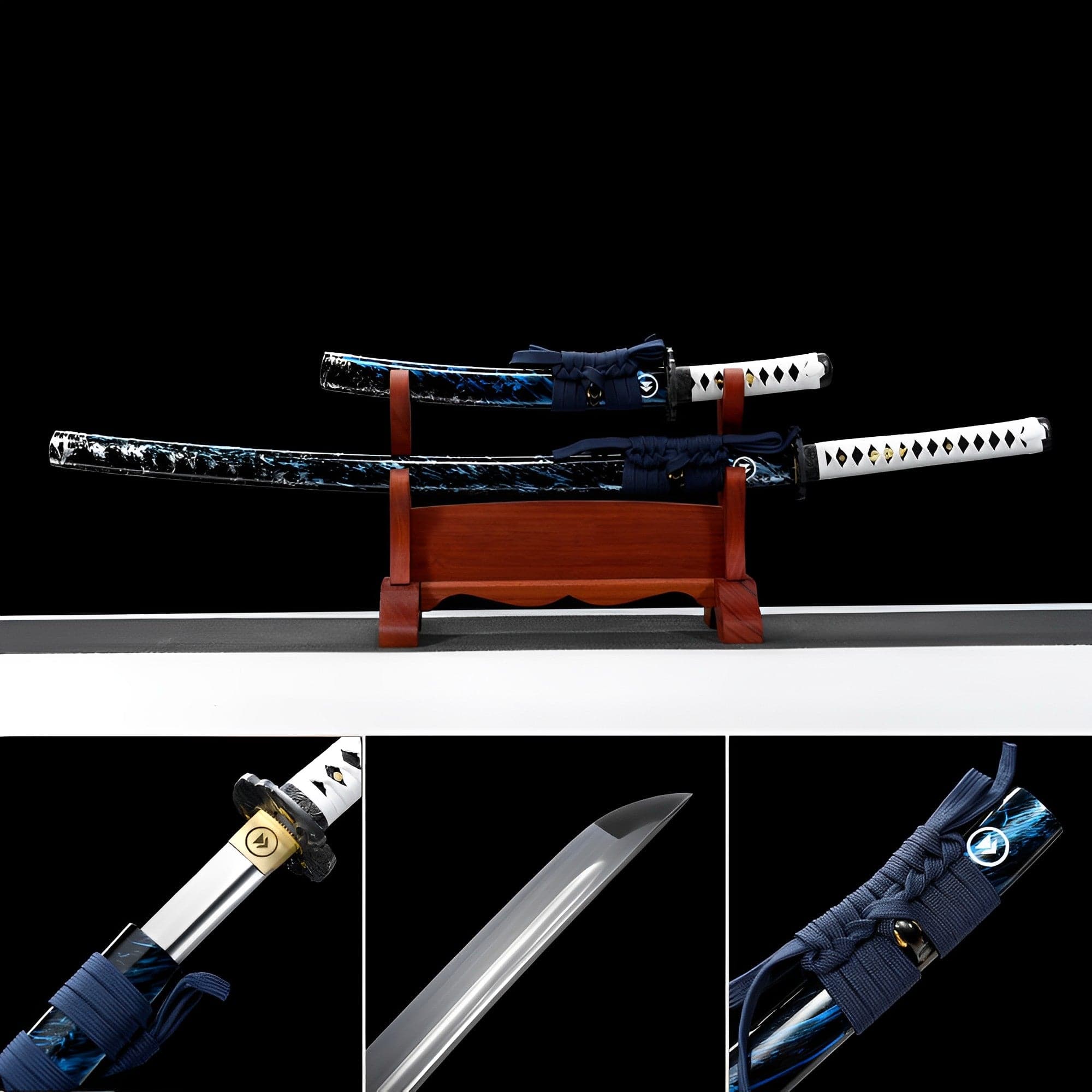 boxkatana Hand Forged Anime Katana Ghost of Tsushima 9260 Spring Steel Reproduction