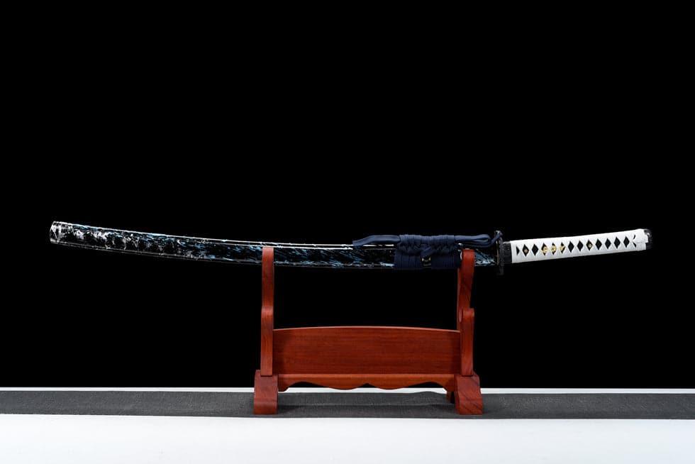 boxkatana Long style Hand Forged Anime Katana Ghost of Tsushima 9260 Spring Steel Reproduction