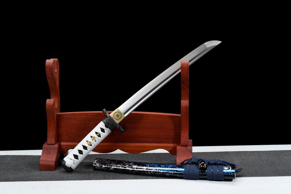 boxkatana Hand Forged Anime Katana Ghost of Tsushima 9260 Spring Steel Reproduction