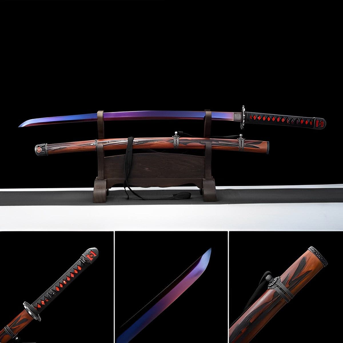 boxkatana Hand Forged Anime Katana Sekiro：Shadows Die Twice Undead Cut Full Tang