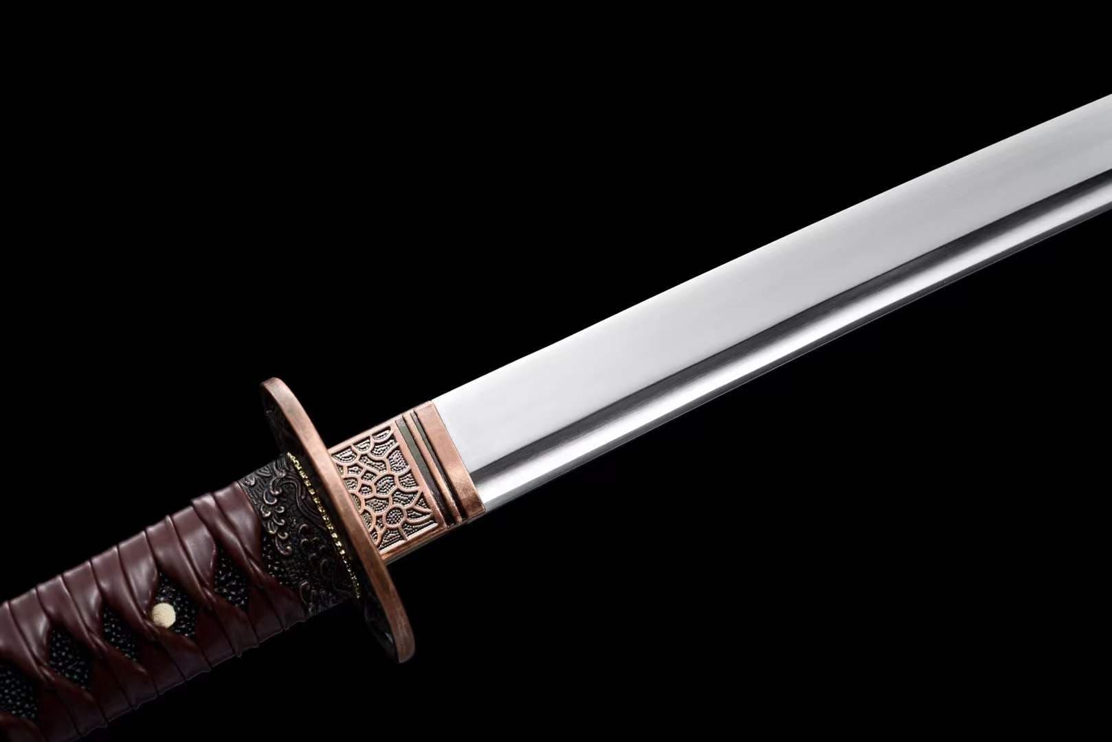 boxkatana Hand Forged Anime Katana Walking Dead Mirror polishing