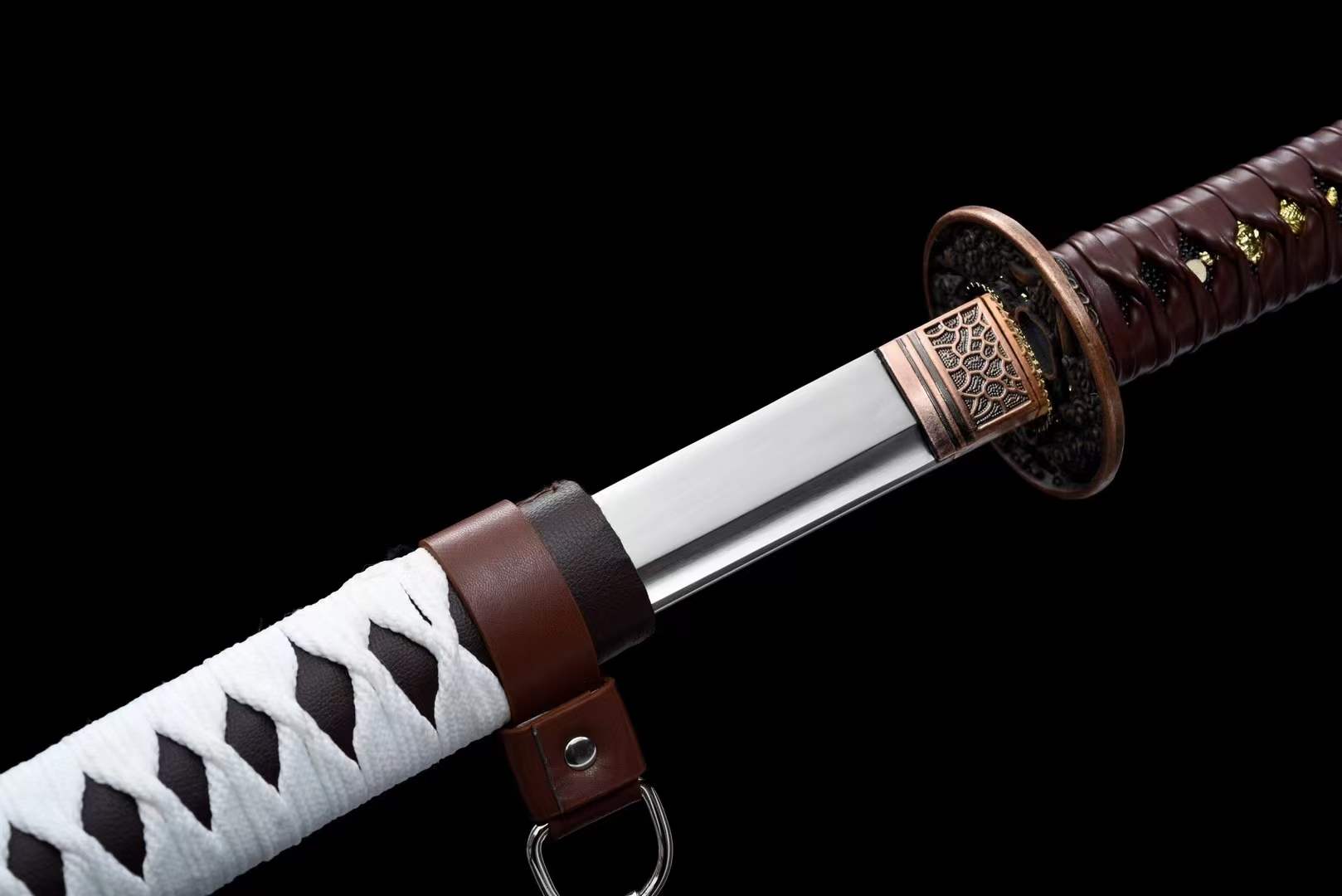 boxkatana Hand Forged Anime Katana Walking Dead Mirror polishing