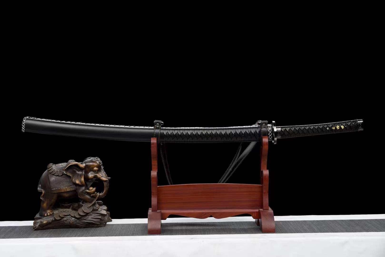 boxkatana Hand Forged Anime Katana Walking Dead Mirror polishing