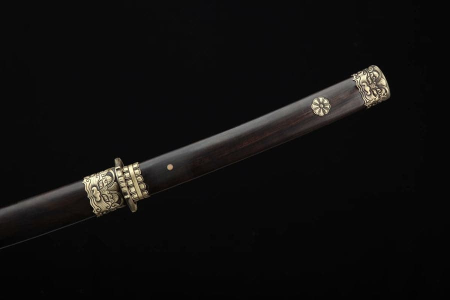 boxkatana Hand Forged Japanese Samurai Katana Chi Dragon Pattern Steel Fine grinding