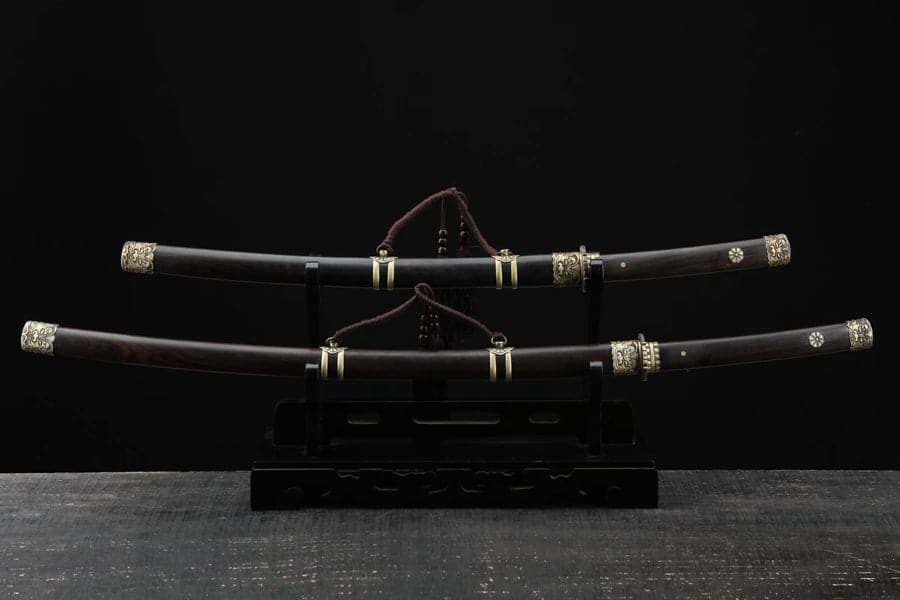 boxkatana Hand Forged Japanese Samurai Katana Chi Dragon Pattern Steel Fine grinding