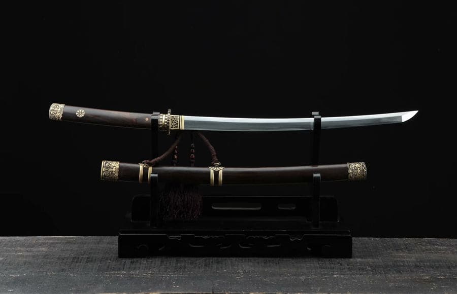 boxkatana Hand Forged Japanese Samurai Katana Chi Dragon Pattern Steel Fine grinding